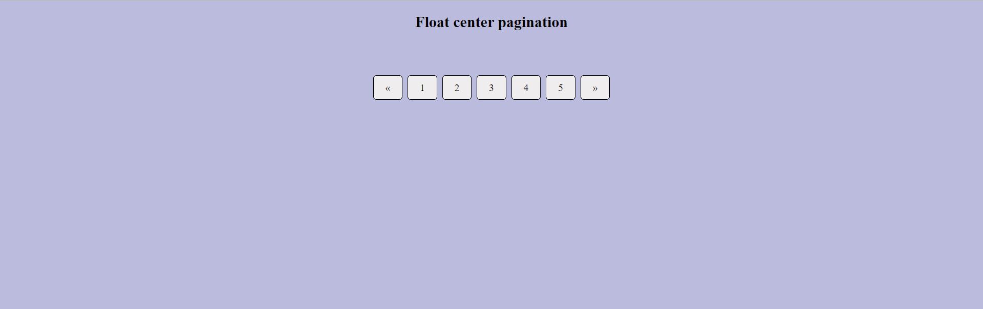 Center Floated Elements With CSS Delft Stack